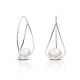 Fav Pearl Silver Earrings