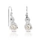 Polpo Pearl Silver Earrings