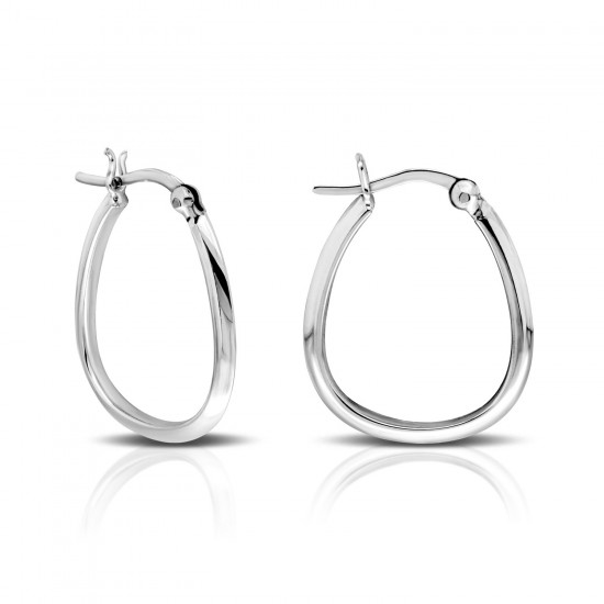 Hoop Silver Earrings