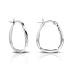 Hoop Silver Earrings