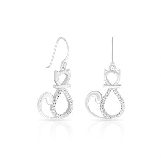 Katze Silver Earrings