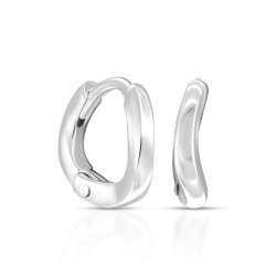 Huggie Silver Earrings Huggie Silver Earrings