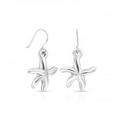 Big Starfish Silver Earrings Big Starfish Silver Earrings