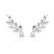 Laurus Silver Ear Cuffs