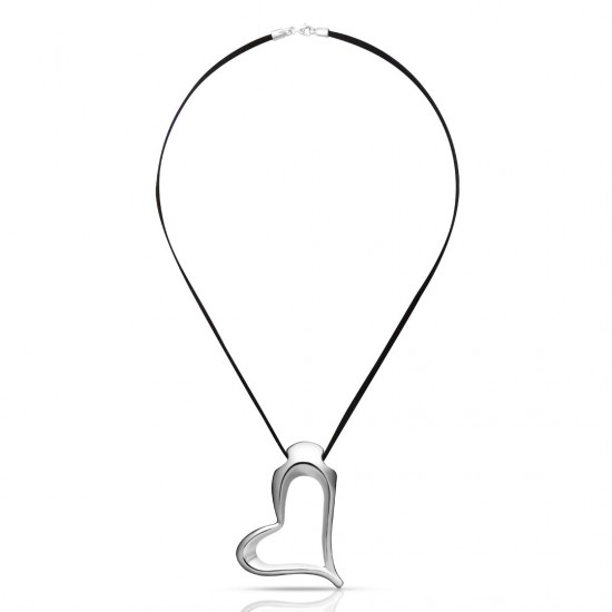 Huge Love Silver Pendant