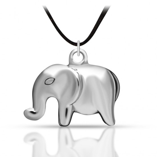 Elephant Silver Pendant