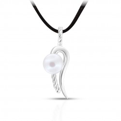 Renda Pearl Silver Pendant Renda Pearl Silver Pendant