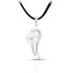 Renda Pearl Silver Pendant