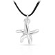 Big Starfish Silver Pendant