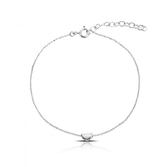 Dancing Cuore Silver Bracelet