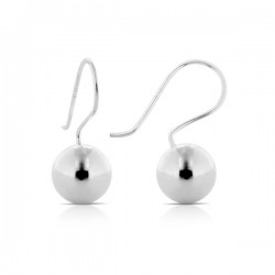 Anting Perak Large Ball Drop Anting Perak Large Ball Drop