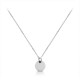 Namaste Plain Silver Chain Necklace