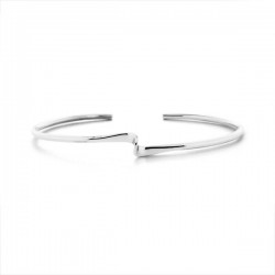 Wave Silver Bangle Wave Silver Bangle