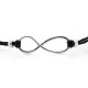 Silver Infinity Adjustable String Bracelet