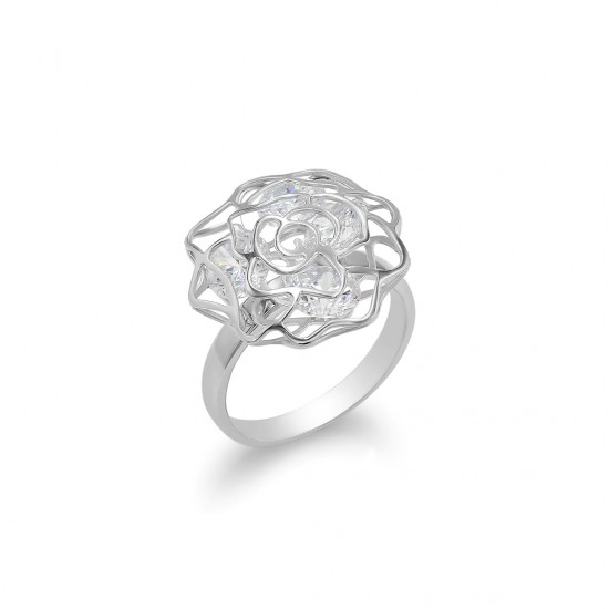 Enchanted Zircon Silver Ring