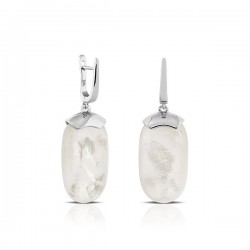 Olaf Mother of Pearl Silver Earrings Olaf Mother of Pearl Silver Earrings