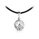 Dunia Zircon Silver Pendant