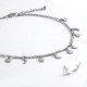 Sky Silver Anklet