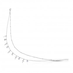 Cross Zircon Silver Anklet Cross Zircon Silver Anklet