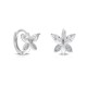 Kupu Zircon Silver Earrings Kupu Zircon Silver Earrings