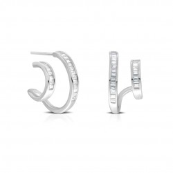 Premiere Zircon Silver Earrings Premiere Zircon Silver Earrings
