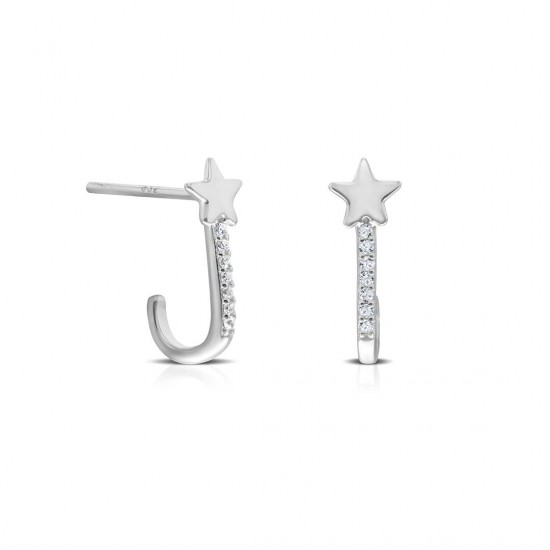 Asteria Zircon Silver Earrings Asteria Zircon Silver Earrings