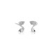 Estoria Zircon Silver Earrings