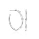 Revi Zircon Silver Earrings