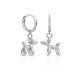Mini Balloon Dog Silver Earrings Mini Balloon Dog Silver Earrings