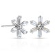 Flowi Zircon Silver Earrings Flowi Zircon Silver Earrings