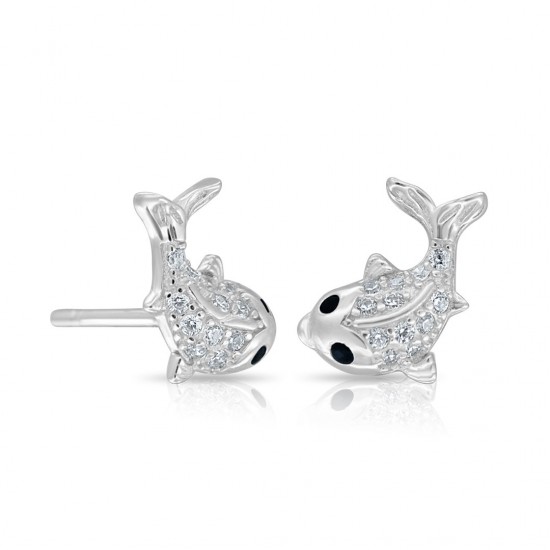 Fisha Zircon Silver Earrings Fisha Zircon Silver Earrings