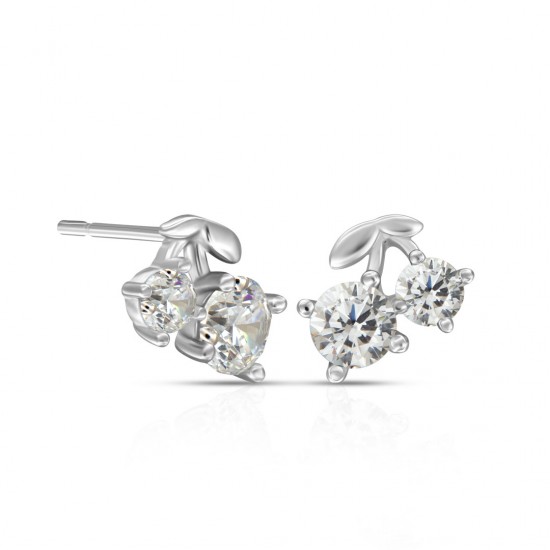 Cherrie Silver Earrings Cherrie Silver Earrings