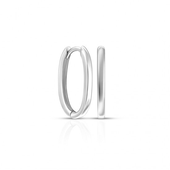 Slim Huggie Silver Earrings Slim Huggie Silver Earrings