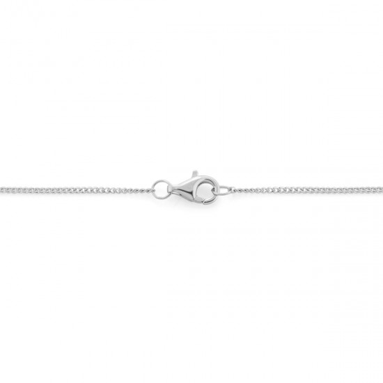 Cuban Chain One Silver Necklace