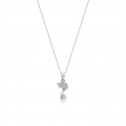 Estoria Zircon Silver Necklace Estoria Zircon Silver Necklace