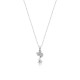 Estoria Zircon Silver Necklace