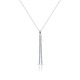 Kalung Perak Zirkon Fall