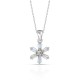 Flowi Zircon Silver Necklace Flowi Zircon Silver Necklace