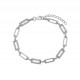 Talisco Zircon Silver Bracelet