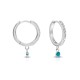 Bintan Zircon Silver Earrings