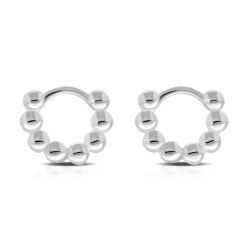 Lingga Mini Silver Earrings Lingga Mini Silver Earrings