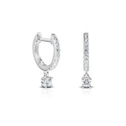 Anambas Zircon Silver Earrings Anambas Zircon Silver Earrings