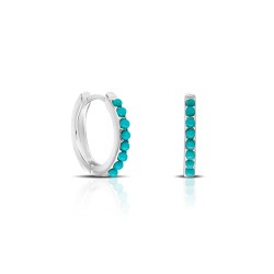 Anita Turquoise Silver Earrings Anita Turquoise Silver Earrings