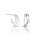 Trisia Silver Earrings