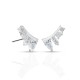 Soraya Silver Zircon Earrings