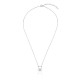 Alina Circle Silver Necklace