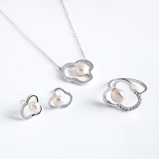 Cloud Silver Necklace