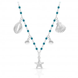 Turquoise Ocean Silver Necklace Turquoise Ocean Silver Necklace