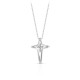 Attraverso Zircon Silver Necklace Attraverso Zircon Silver Necklace
