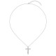 Attraverso Zircon Silver Necklace Attraverso Zircon Silver Necklace